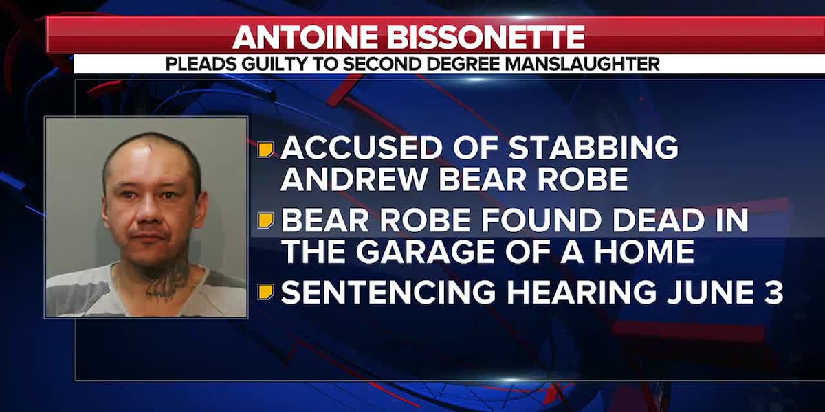 Bissonette pleads guilty to second-degree manslaughter [Video]