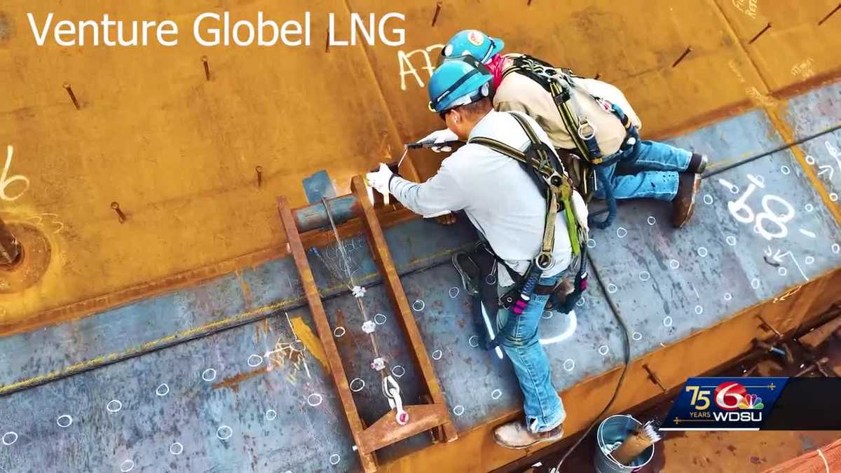 Venture Global LNG facility boosts Plaquemines parish economy [Video]