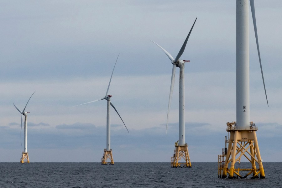 Biden administration is announcing plans for up to 12 lease sales for offshore wind energy [Video]