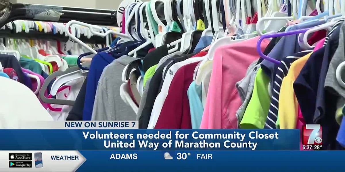 Volunteers needed to help clean United Way’s Community Closet [Video]