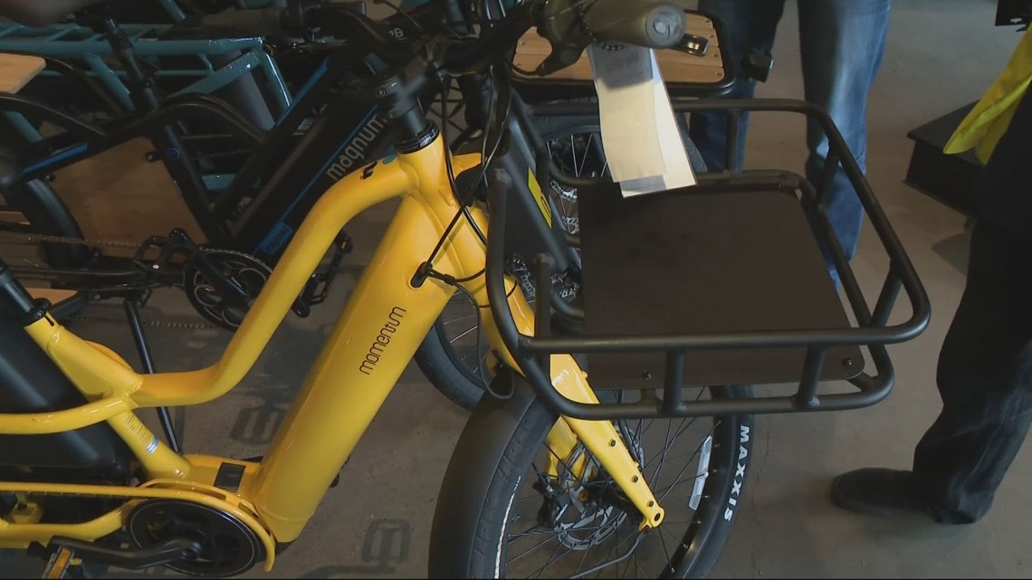 E-bikes growing in popularity in Portland [Video]