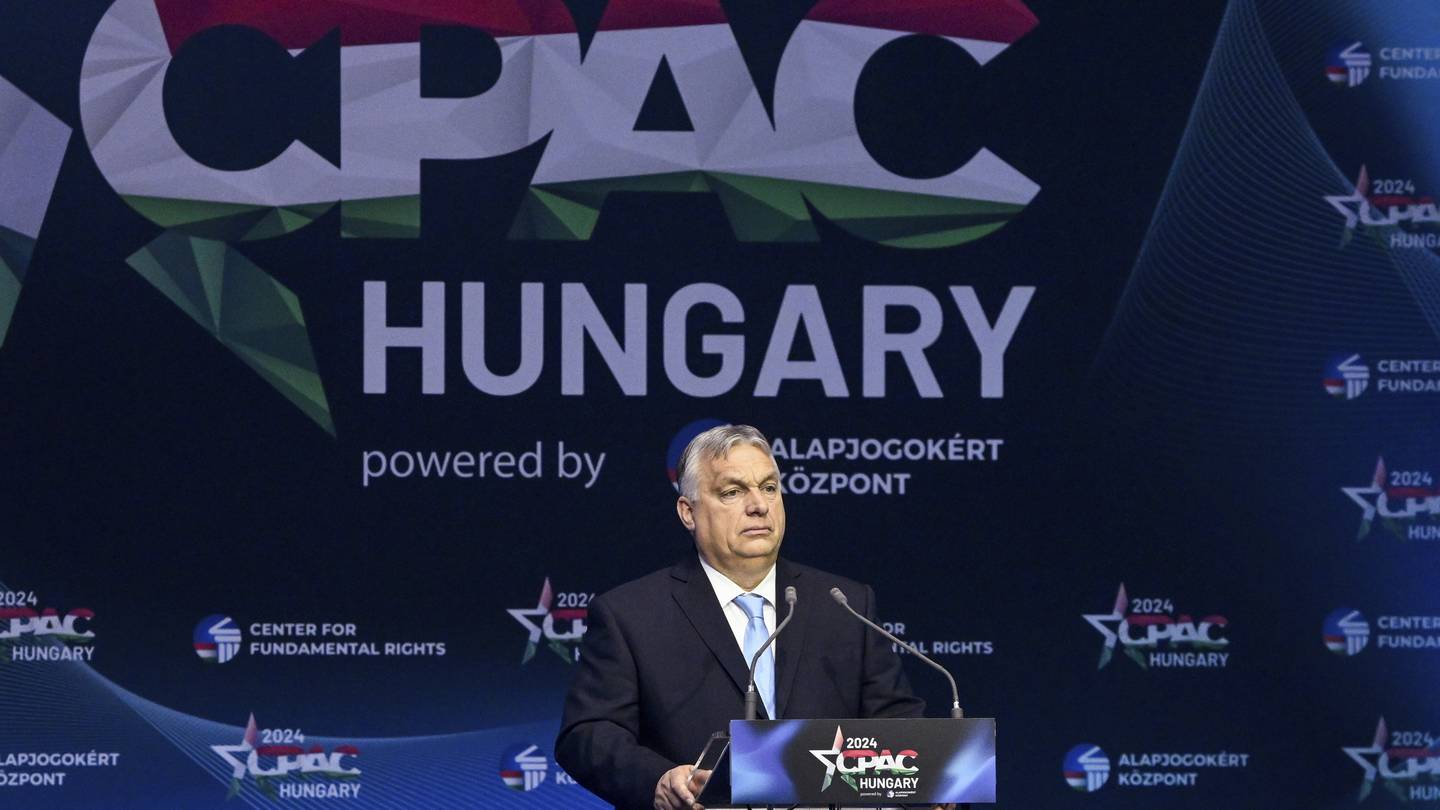 Hungary’s Orbn urges European conservatives, and Trump, toward election victories at CPAC event  Boston 25 News [Video]