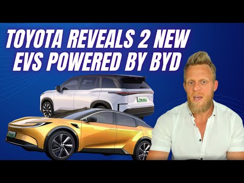 Toyota reveals 2 new electric cars made by BYD; the Toyota bZ3C & the bZ3X [Video]