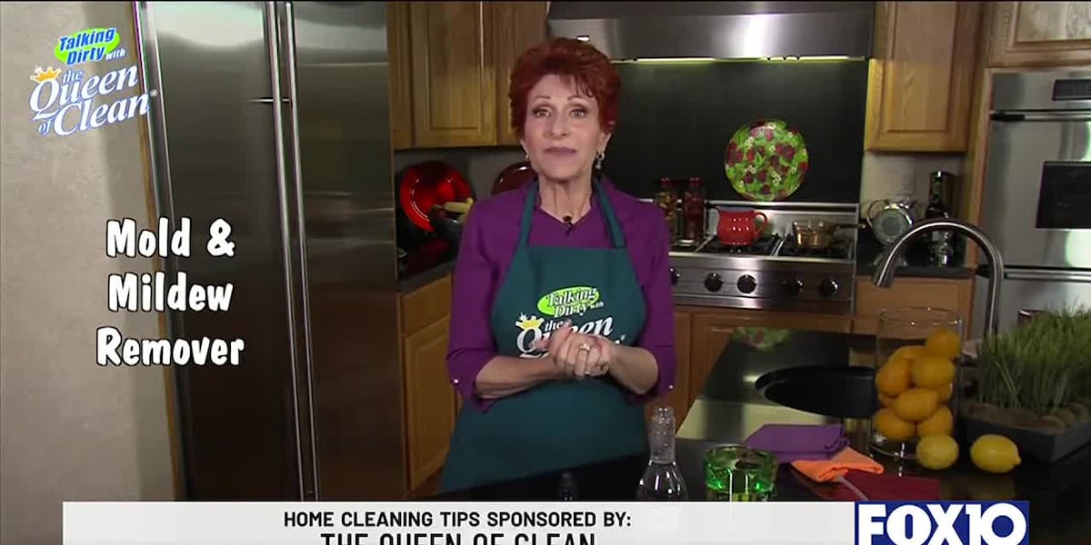 The Queen of Clean: Mold & mildew remover [Video]