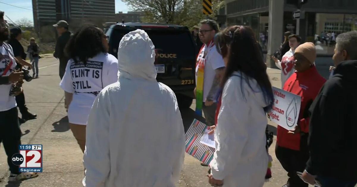 March through Flint marks 10th anniversary of water crisis | Video
