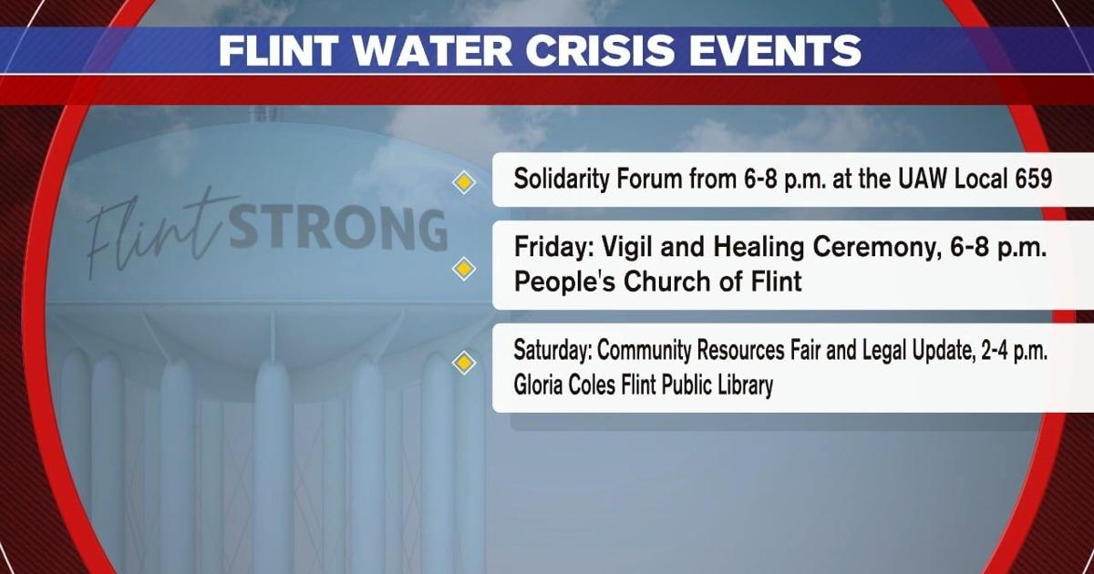 Several Flint Water Crisis events are happening this week | Video