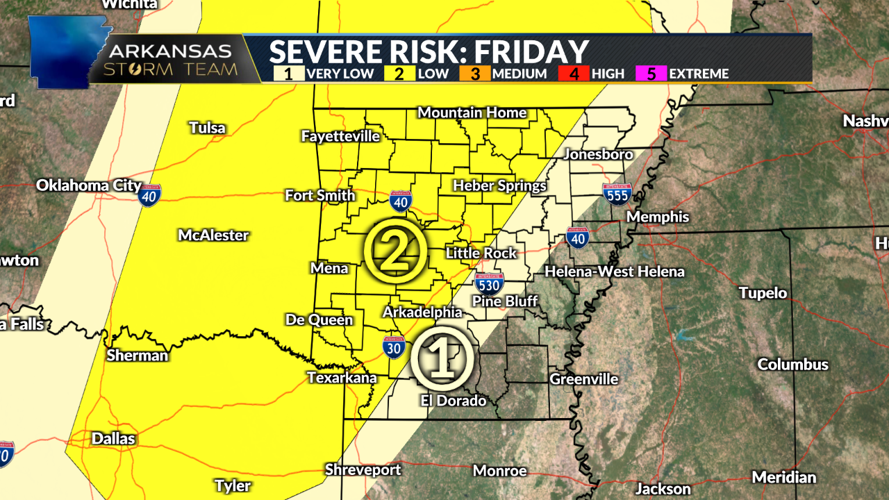 Arkansas Storm Team Forecast: Strong storms possible Friday & Sunday | KLRT [Video]