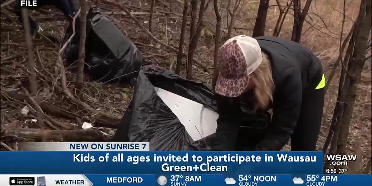 Kids of all ages invited to participate in Ghidorzi Green+Clean in Wausau [Video]