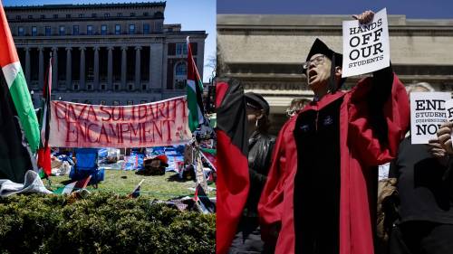 Columbia Universitys senate votes to investigate schools leadership on Gaza protests [Video]