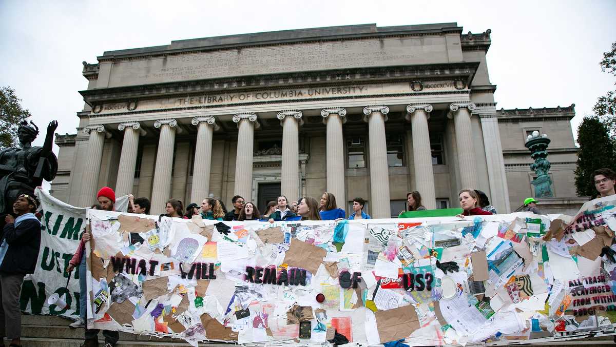 Columbia student protesters are demanding divestment. Here