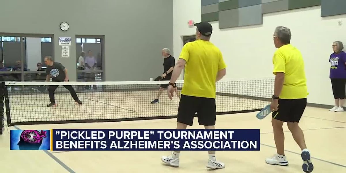 Pickled Purple tournament benefits Alzheimers Association [Video]
