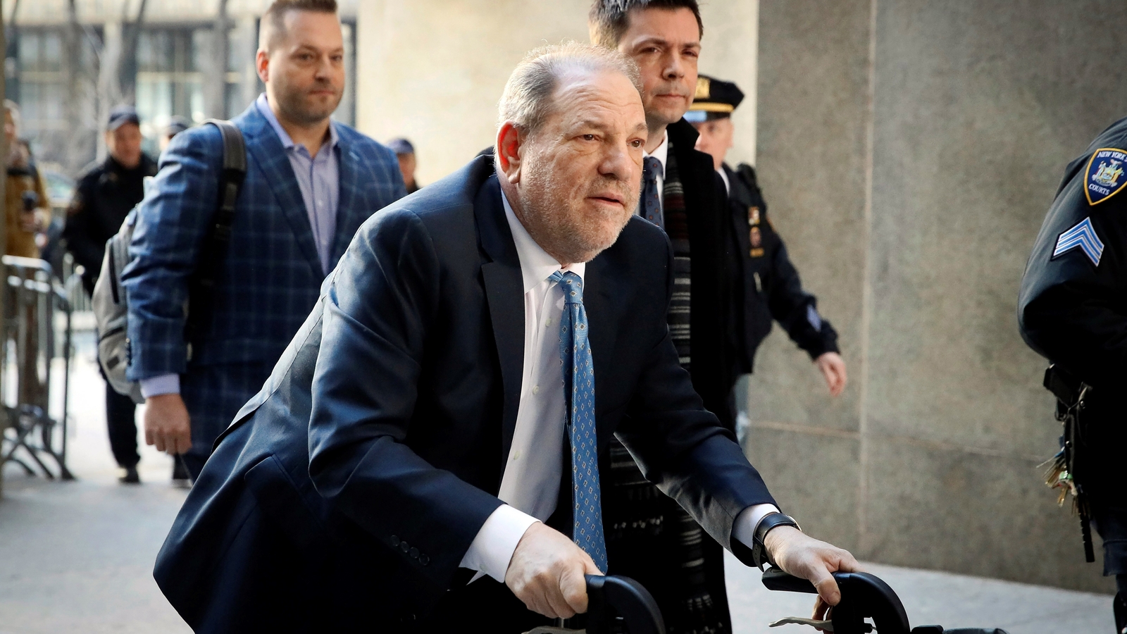 Harvey Weinstein hospitalized after his return to New York from upstate jail, lawyer says [Video]