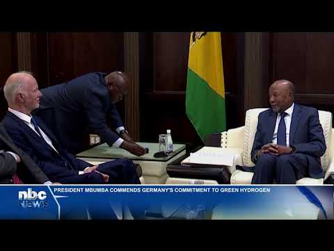 President Mbumba commends Germany