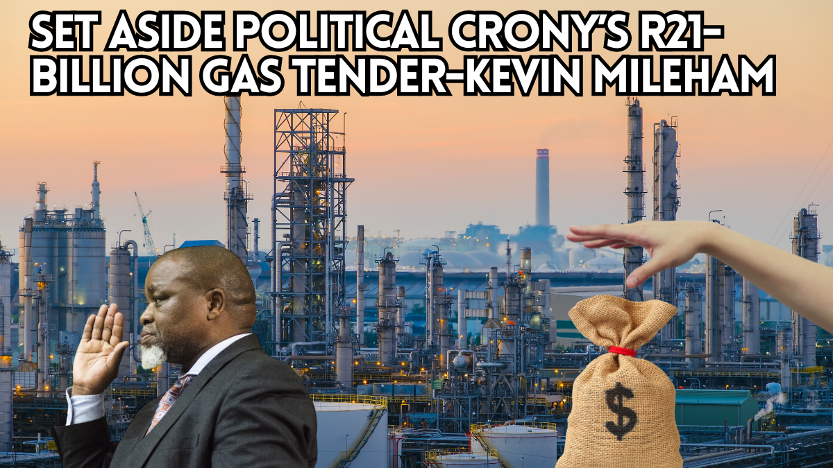 Set aside political cronys R21bn gas tender: Kevin Mileham [Video]
