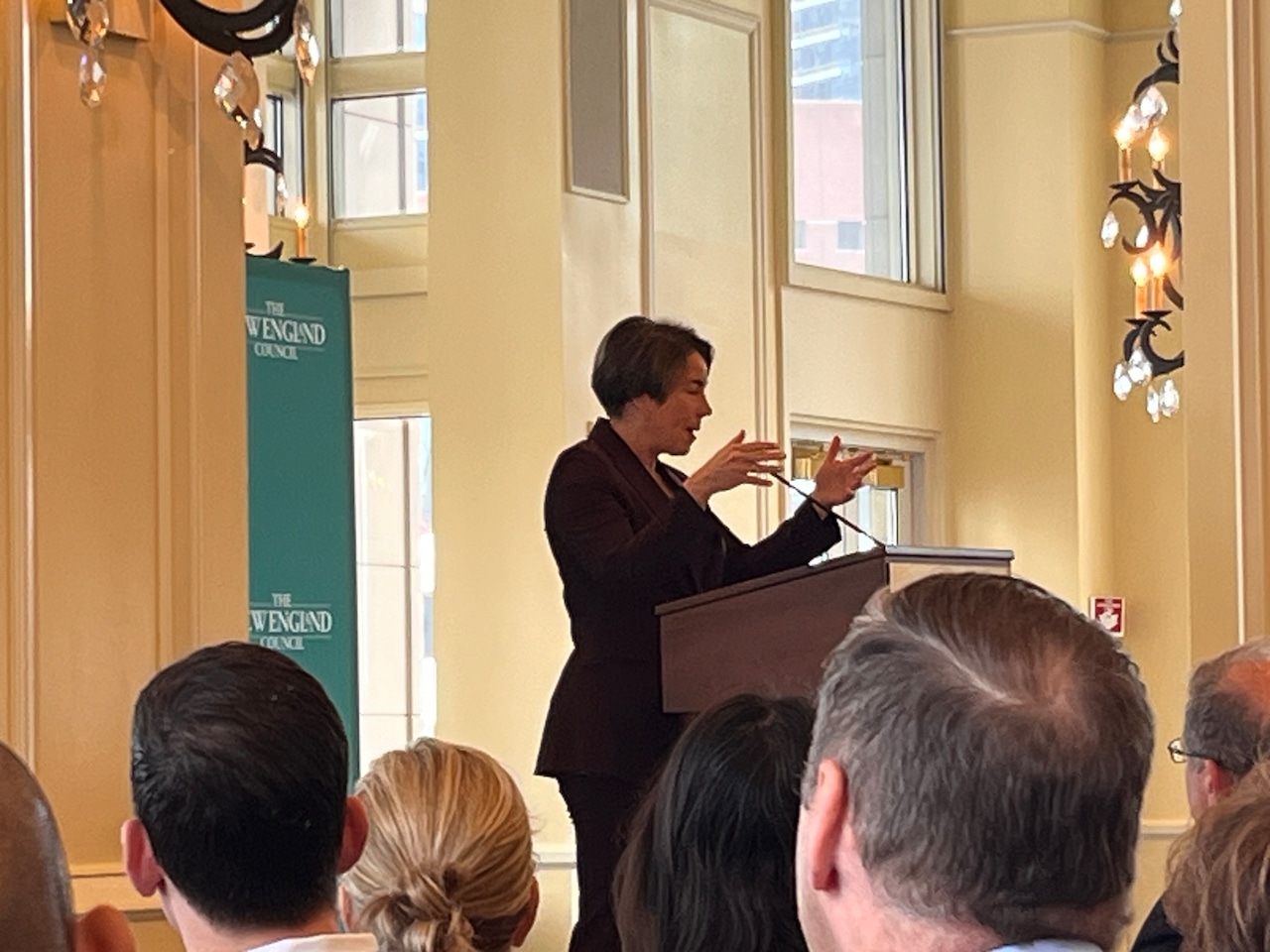 In face of challenges, Mass. has momentum, Healey tells biz leaders in Boston [Video]