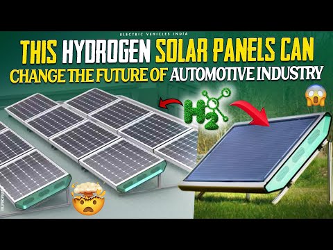 This Hydrogen Solar Panels Can Change the Future of Automotive Industry | Electric Vehicles India [Video]