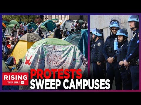 Pro-Palestine, Israel Protests SPREADING Like Wildfire At US Colleges [Video]