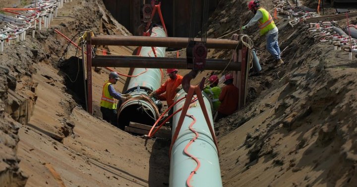 Crude oil flowing into B.C. through Trans Mountain pipeline expansion [Video]
