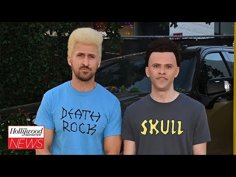 Ryan Gosling & Mikey Day Surprise Beavis and Butt-Head Appearance at ‘Fall Guy’ Premiere | THR News [Video]