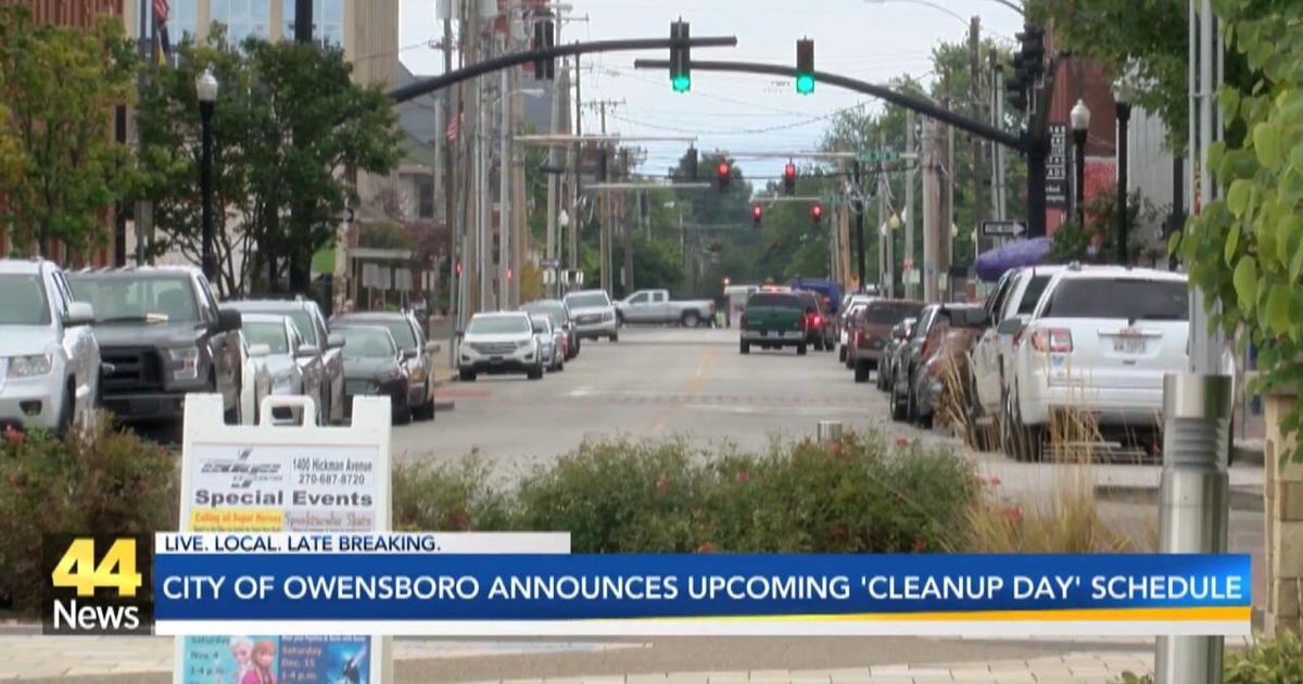 City of Owensboro announces upcoming clean-up day | Video