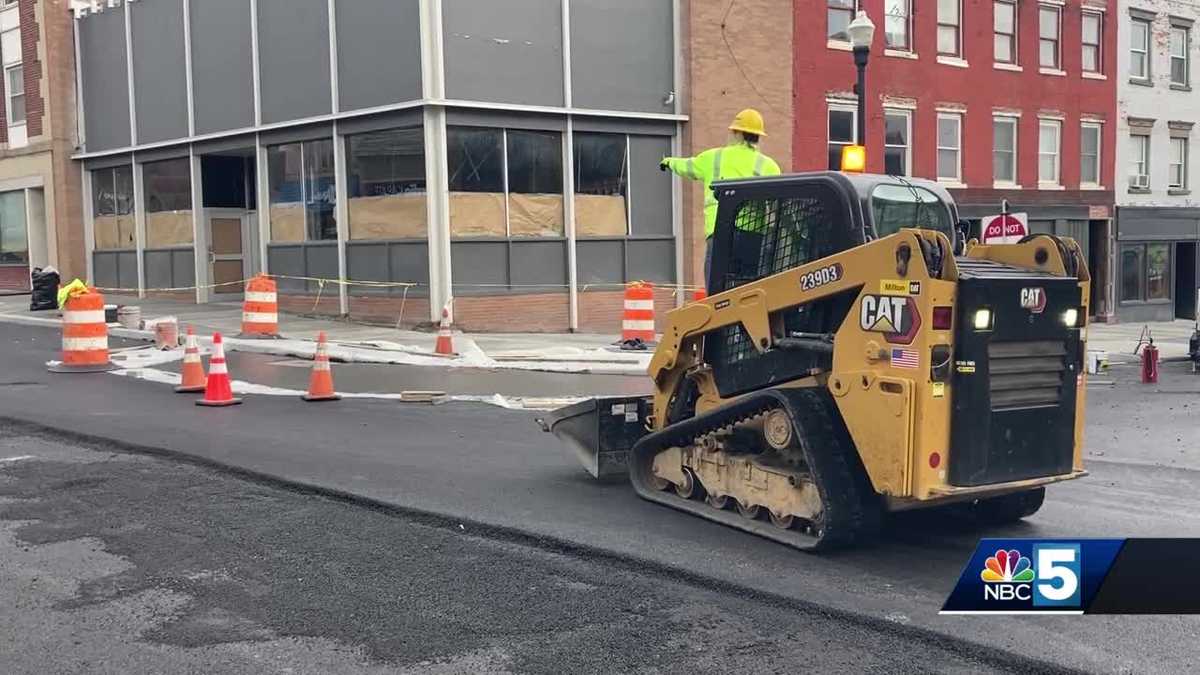 Work resumes on Margaret Street reconstruction project in Plattsburgh [Video]