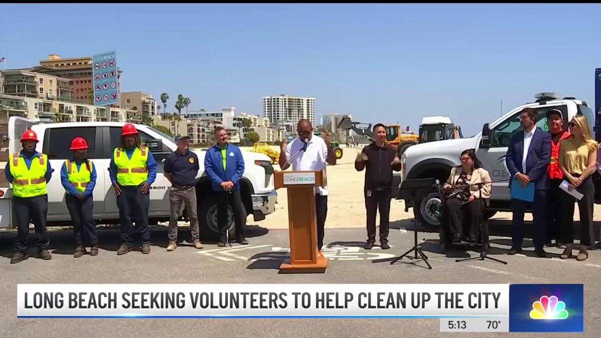 Long Beach seeking volunteers to help clean up the city  NBC Los Angeles [Video]