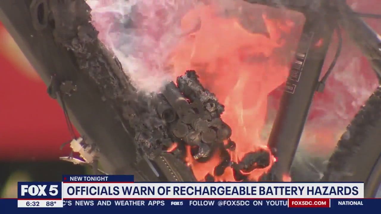 Fire officials in Montgomery Co. warn of rechargeable battery dangers [Video]