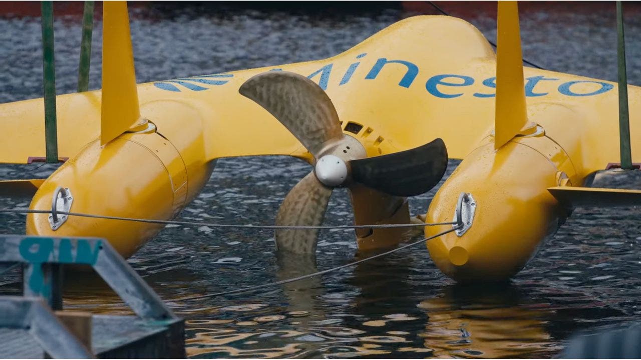 Underwater kite can harness the oceans power for sustainable energy [Video]