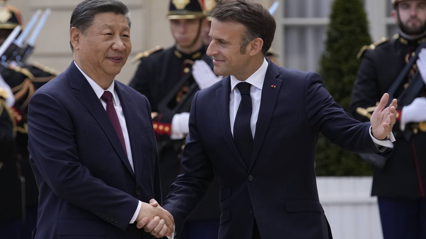 Macron sets trade and Ukraine as top priority as China