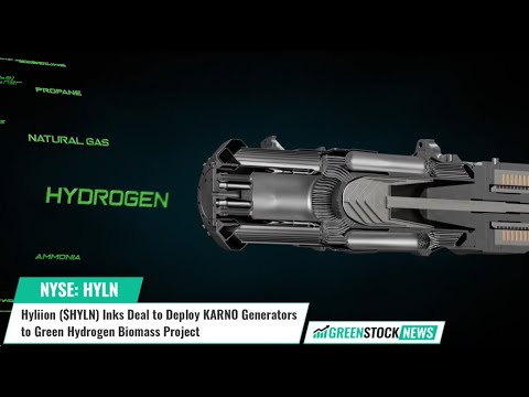 Hyliion ($HYLN) Inks Deal to Deploy KARNO Generators to Green Hydrogen Biomass Project [Video]