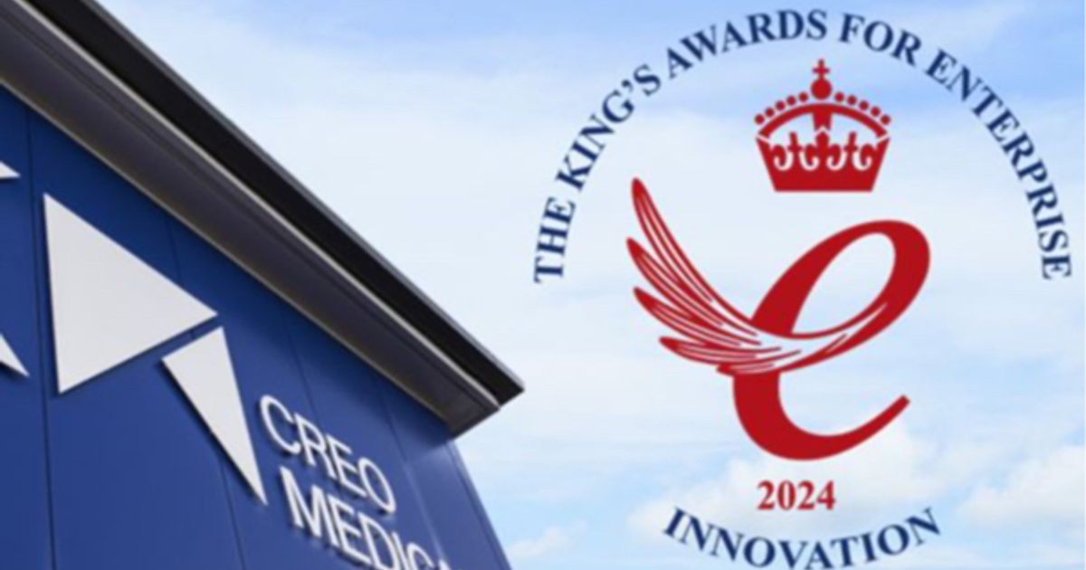 Creo Medical honoured with King’s Award for Enterprise in Innovation [Video]