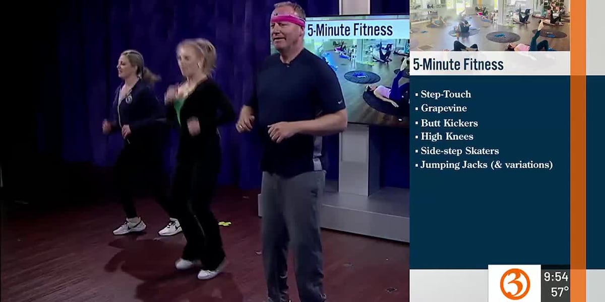 5-minute fitness class with Be Mind Body Studio [Video]
