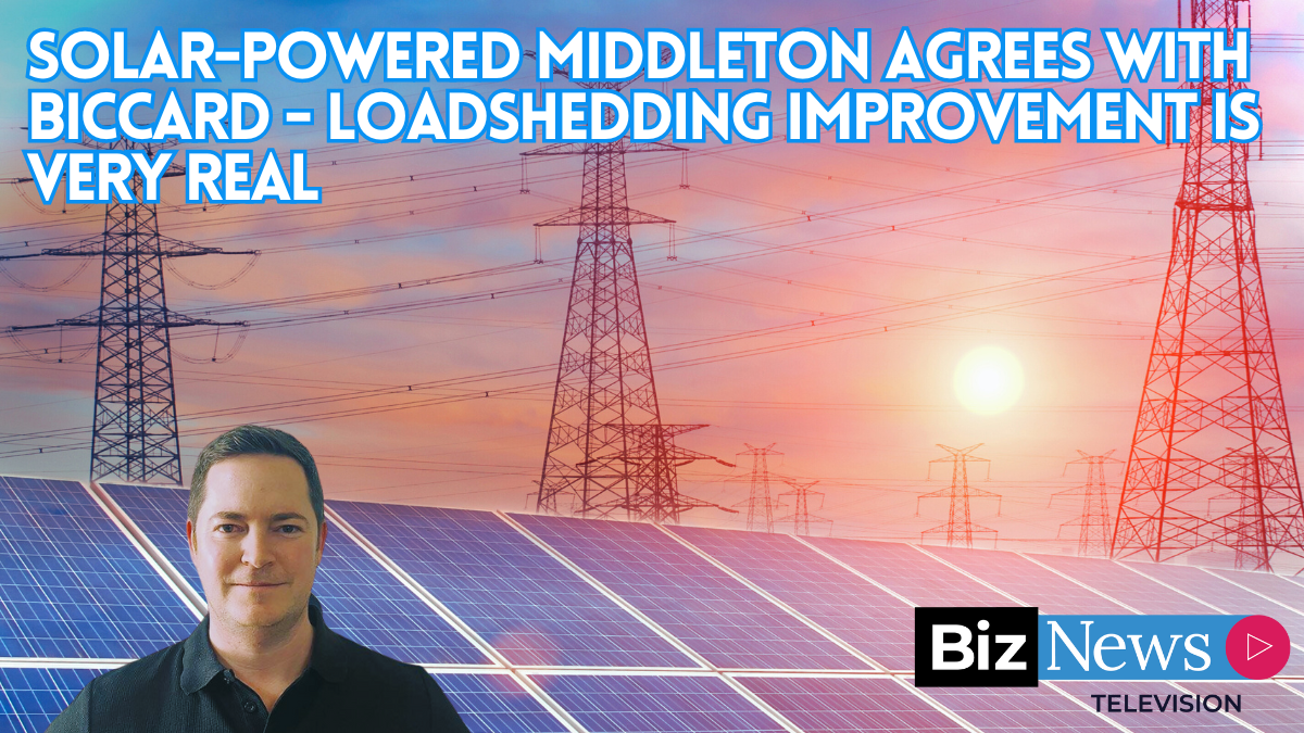 Solar-powered Middleton agrees with Biccard [Video]