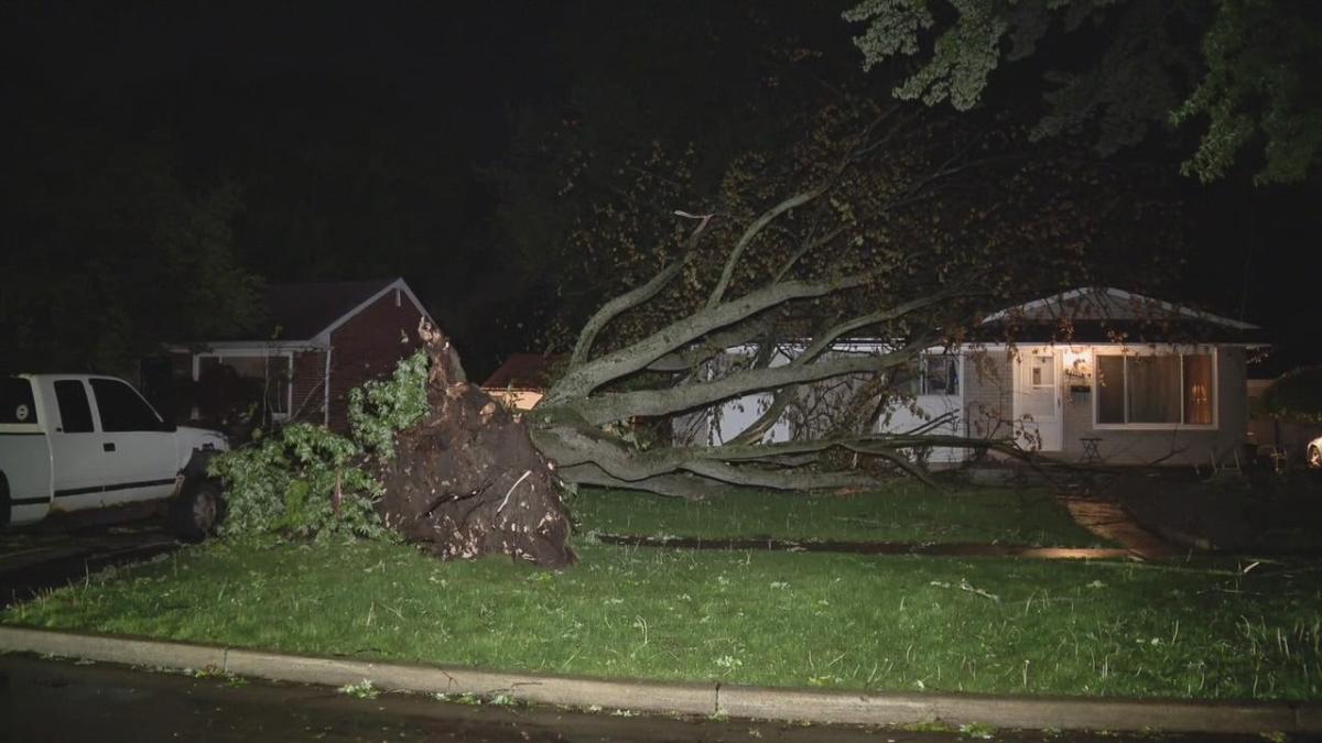 Powerful thunderstorms, suspected tornadoes rip through Michigan: ‘Hellacious wind’ [Video]