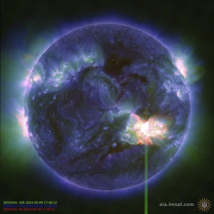 Strong solar storm hits Earth, could disrupt communications and produce northern lights in US [Video]