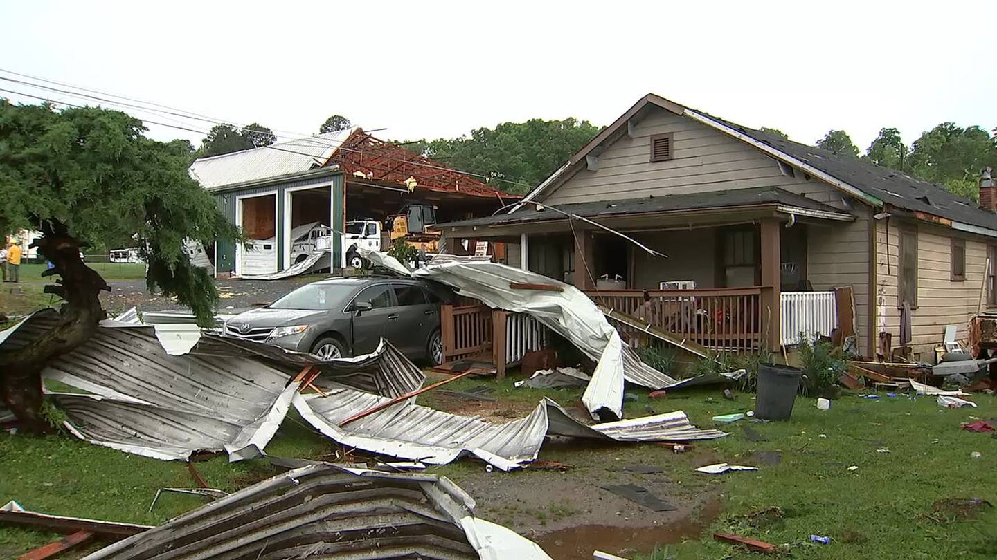 EF-1 tornado with winds 90+ mph touched down in Gilmer County this week, Severe Weather Team 2 says  WSB-TV Channel 2 [Video]