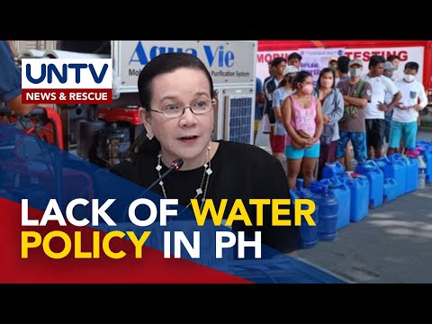 Sen. Poe claims water crisis in PH due to lack of water regulation [Video]