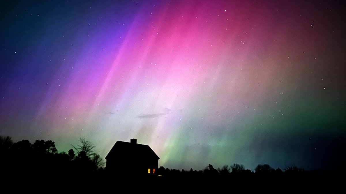 Northern lights hit Earth, producing colorful light show  NBC Bay Area [Video]