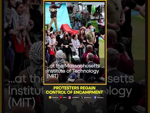 Pro-Palestinian protesters regain control of MIT encampment | WION Shorts [Video]