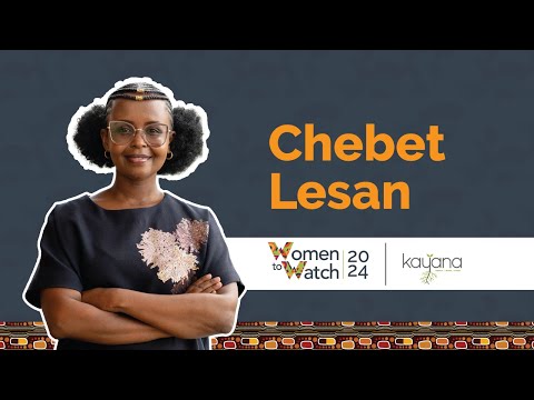 Clean Energy & Sustainability – Chebet Lesan | Women to Watch 2024 [Video]