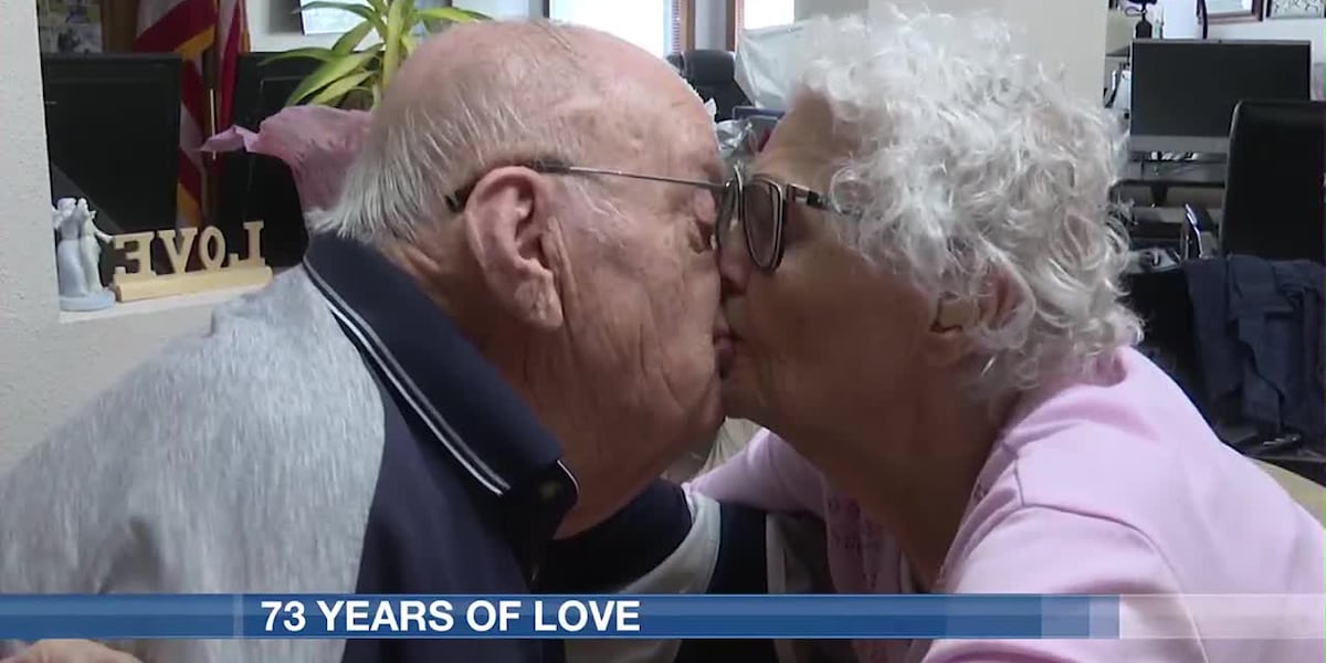 Couple at Missouri Slope celebrates 73 years of marriage [Video]