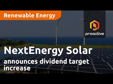 NextEnergy Solar Fund announces dividend target increase and strategic achievements [Video]