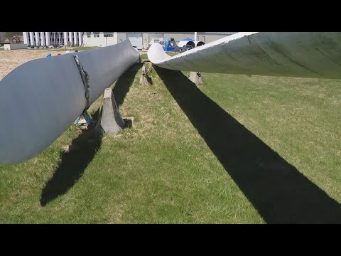 UMaine to study the recycling of wind turbine blades for use in 3D printing [Video]
