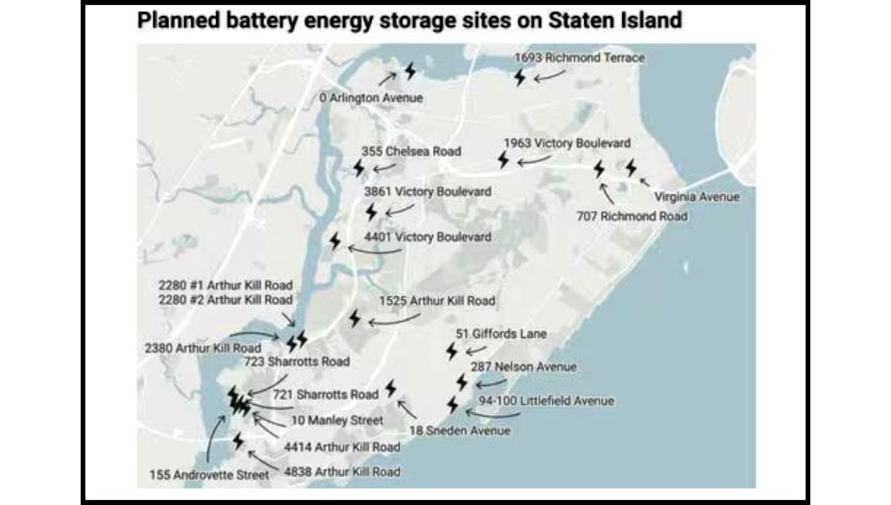 Map details locations of battery sites on Staten Island: See if one is planned for your block [Video]