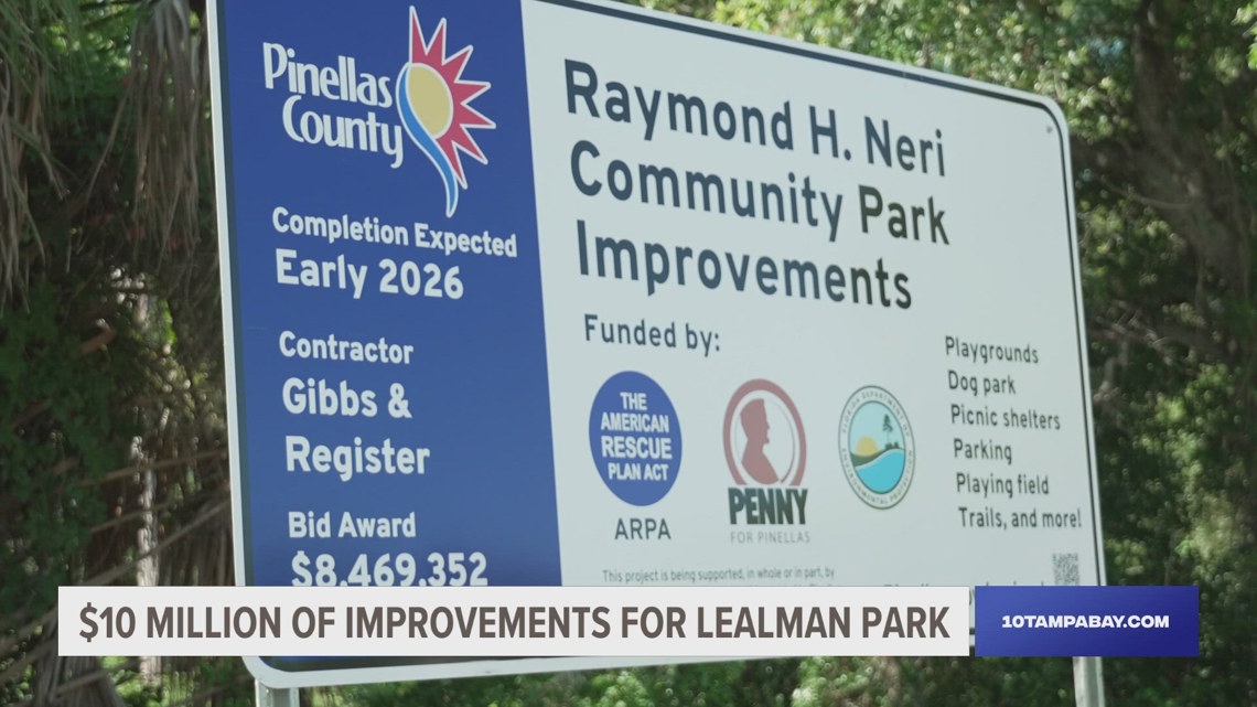 For Lealman neighbors, park improvement project is a ‘jolt of energy’ [Video]