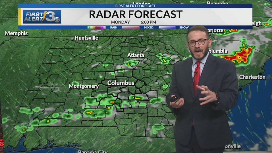 Showers and storms likely for Memorial Day [Video]