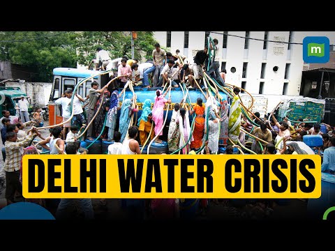 Delhi Water Crisis: DJB Imposes Fines On Water Wastage & Rations The Supply Amidst The Rising Temp [Video]