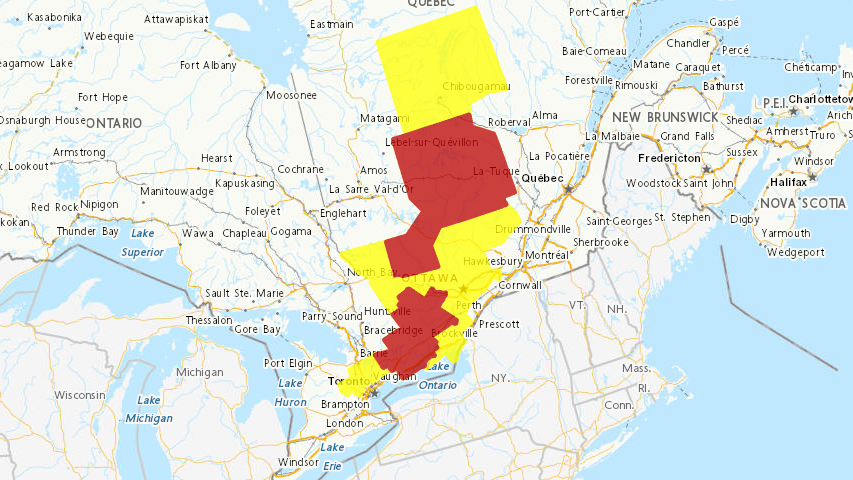 Tornado warnings in Quebec and Ontario: Environment Canada [Video]