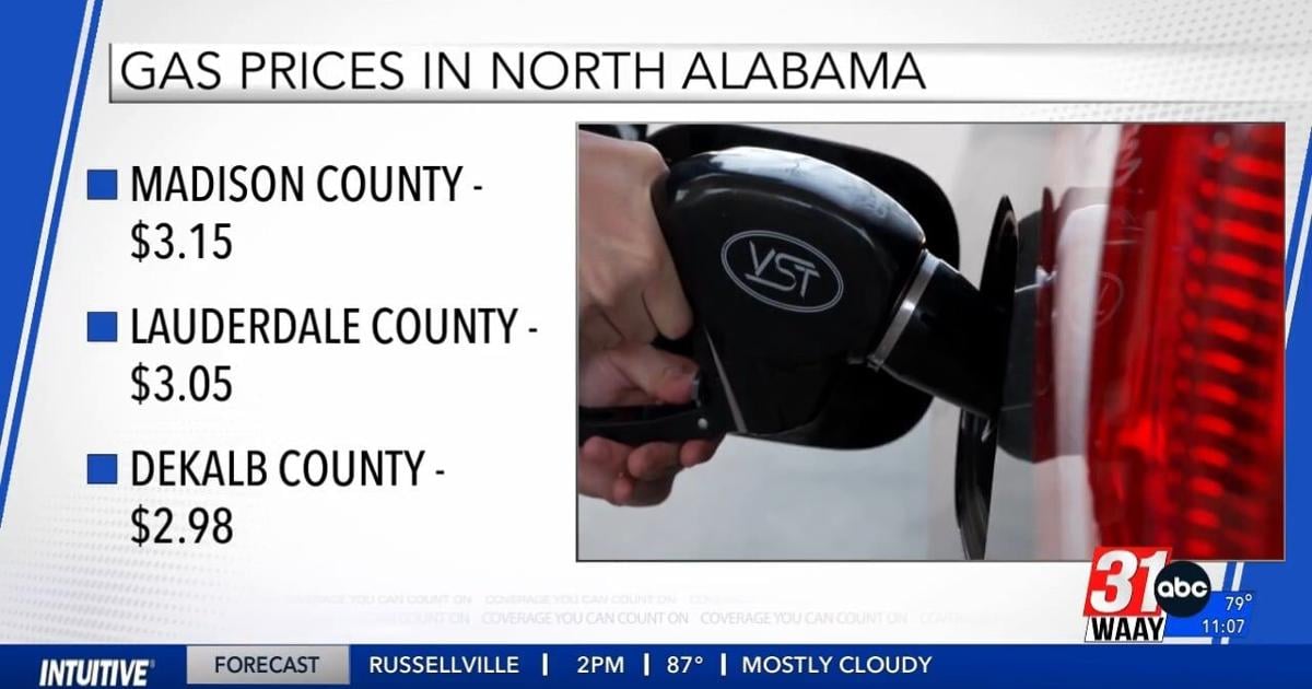Gas prices dropping in North Alabama | Video