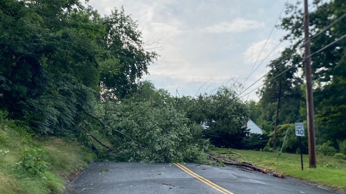 Storms topple trees, knock out power to thousands  NBC Connecticut [Video]